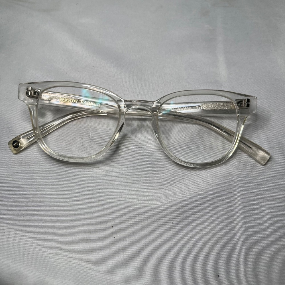 Warby Parker Coley 500 Clear Crystal Eyeglasses Frames 45-19-140 Women